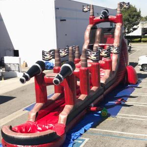 Opblaasbare bouncer combo met glijbaan